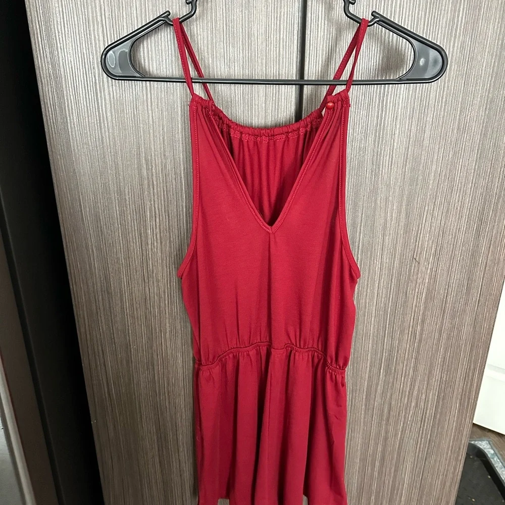 Red romper - Picture 2 of 2